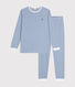 Junior stripy cotton pyjamas