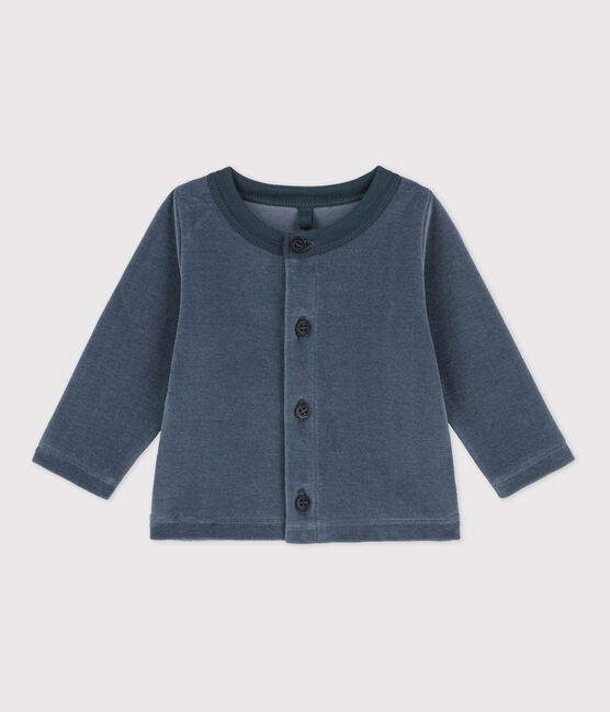Cotton Velour Cardigan DUCKY