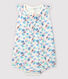 Baby Girls' Fine Jersey Anemone Pattern Playsuit
