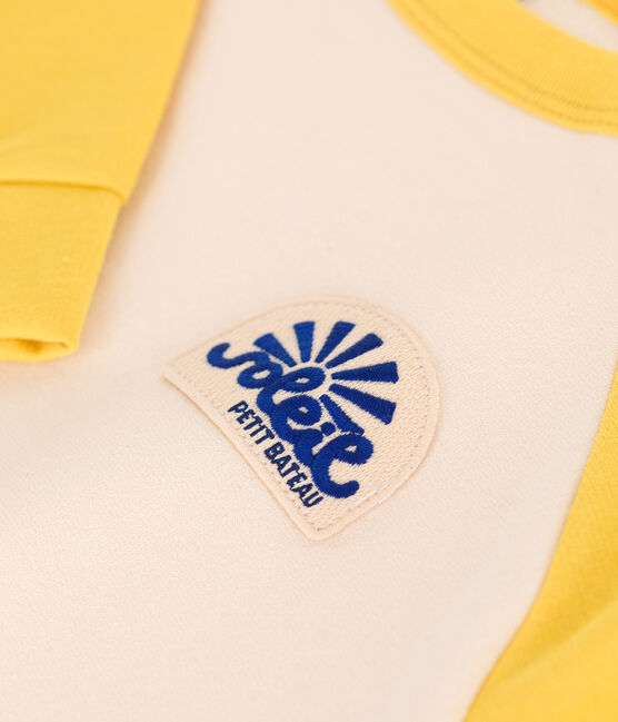 Children's Lightweight Fleece Sweatshirt AVALANCHE yellow/NECTAR
