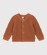 Babies' Knitted Cotton Cardigan