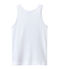 Girl's tank top with gold motif ECUME white