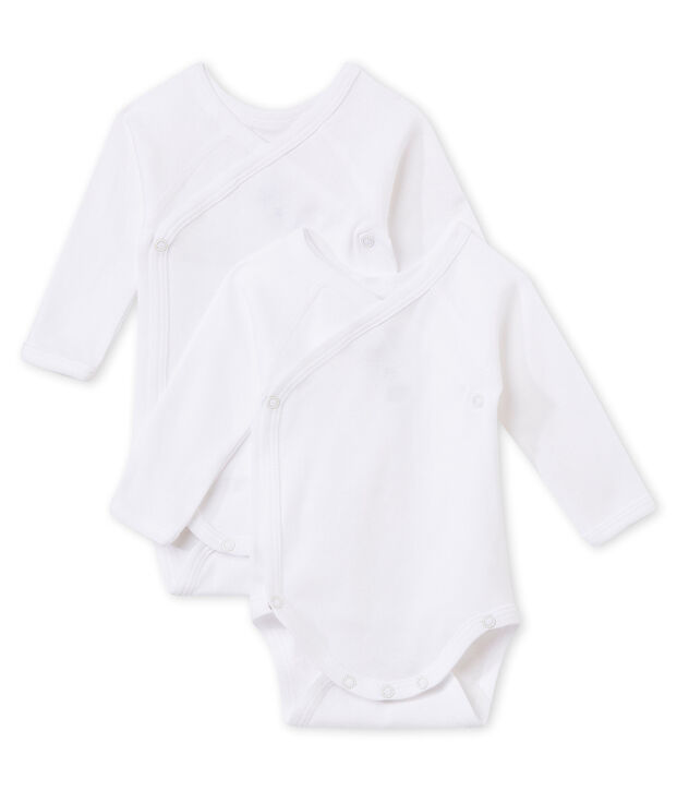 Newborn Babies' Long-Sleeved Bodysuit - 2-Piece Set multicolor
