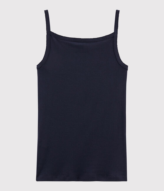 Women's strappy top SMOKING blue