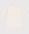 Babies' Plain Short-Sleeved Jersey T-Shirt MONTELIMAR CHINE beige