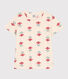 Women's Straight Round-Neck Cotton T-Shirt