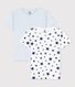 Boys' Star Print Short-Sleeved Cotton T-shirts - 2-Pack