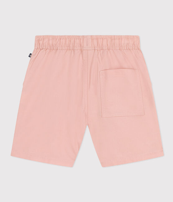 Children's Cotton and Linen Twill Shorts SALINE pink