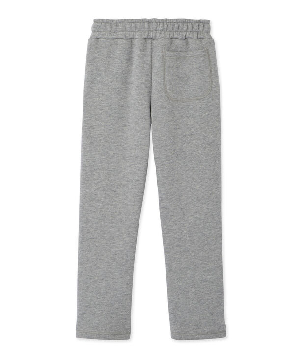 Boy's fleece pants grey