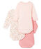 Baby Girls' Long-Sleeved Bodysuit - 3-Piece Set variante 1