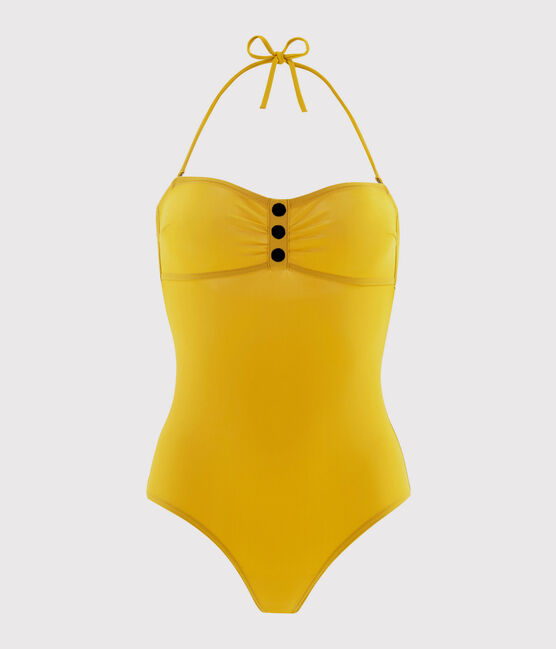 Women's 1-piece swimsuit BAMBOO green