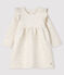 Baby girl's long-sleeved dress MONTELIMAR CHINE beige