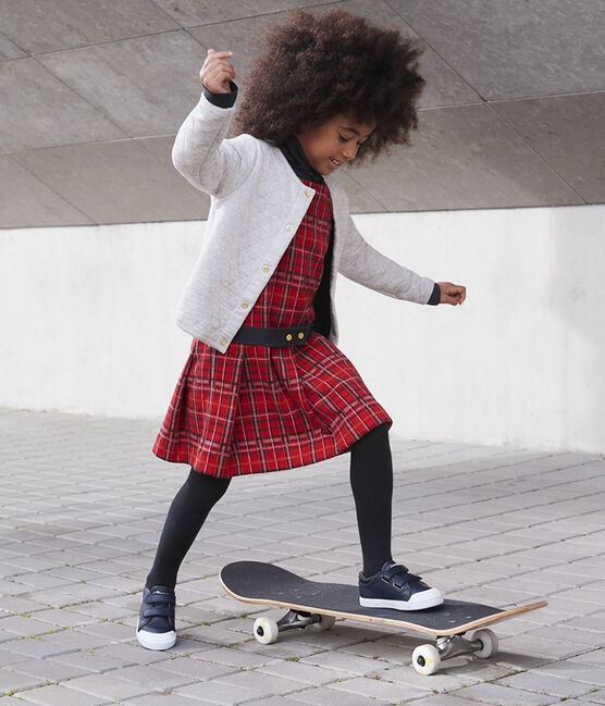 Girls' Cardigan BELUGA CHINE grey