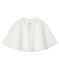 Babies' Wrap in Quilted Tube Knit MARSHMALLOW white