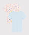Girls' Short-Sleeved Yoga Animals T-Shirt - 2-Piece Set variante 1