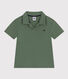 Boys' Short-Sleeved Cotton Polo Shirt