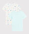 Girls' Colourful Cats Short-Sleeved T-Shirts - 2-Pack variante 1