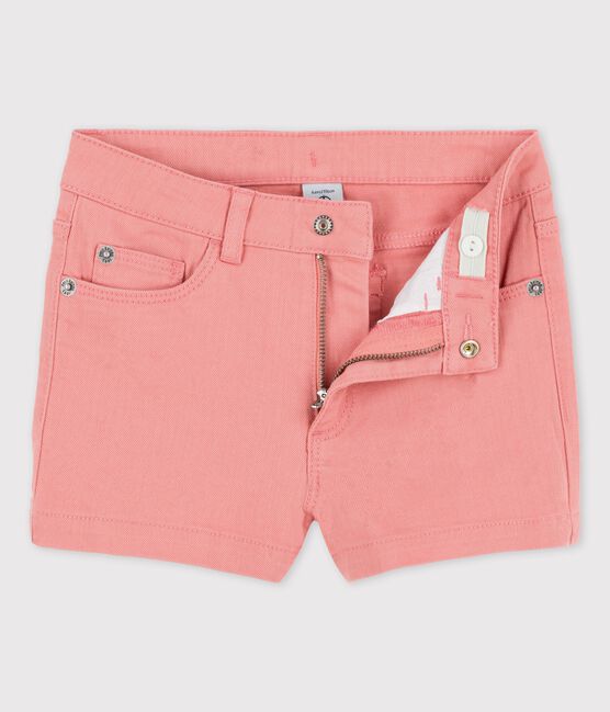 Girls' Denim Shorts PAPAYE pink