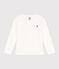 Boys' Long-Sleeved T-shirt MARSHMALLOW white