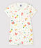 Baby Girls' Fruit Pattern Cotton Playsuit MARSHMALLOW white/MULTICO white