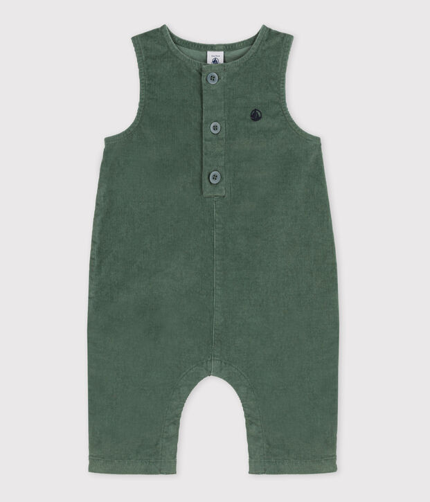 Babies' Corduroy Jumpsuit green