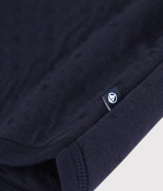 Babies' Tube Knit Sweatshirt SMOKING blue