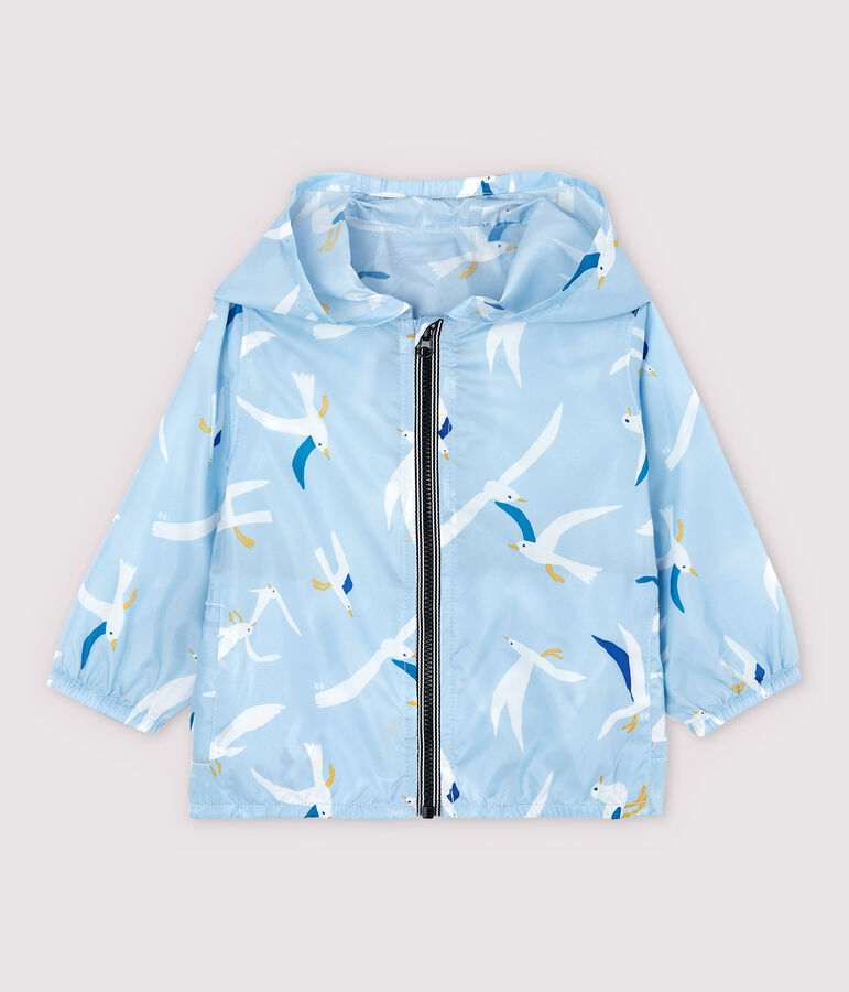 Baby Boys' Light Recycled Polyamide Windbreaker blue/multicolor