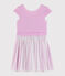 Girls' Crêpe and Tulle Formal Dress BOHEME pink