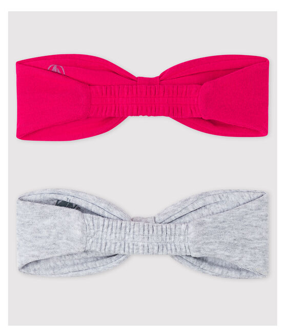 Baby Girls' Plain Headbands - 2-Pack variante 1