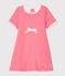 Baby Girls' Short-Sleeved Bodysuit/Dress CUPCAKE pink