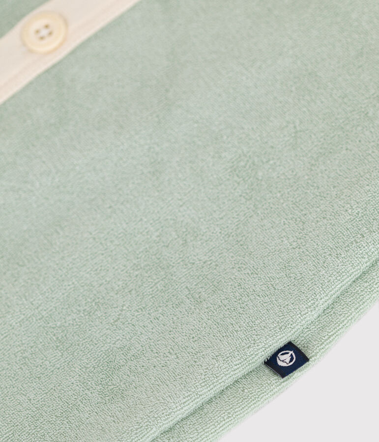 Babies' Terry Short Playsuit green