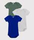 Babies' Short-Sleeved Bodysuit - 3-Pack
