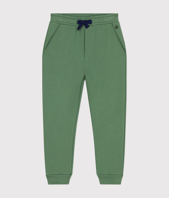 Boys' jogging trousers PALMERAIE green