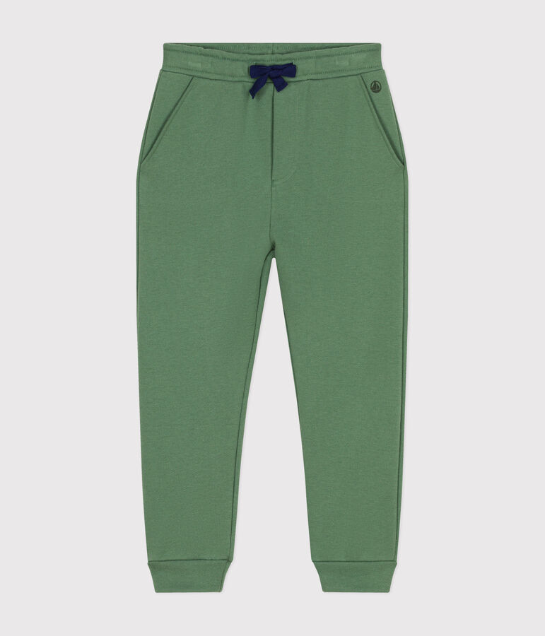 Boys' jogging trousers green