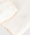 Babies' embroidered corduroy sprecial occasion dress and bloomers MILK Ecru