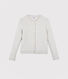Women's tube knit cardigan