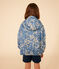 Girls' Lightweight Windbreaker BEACH blue/MULTICO