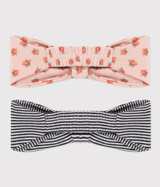 Babies' Cotton Headbands - 2-Pack multicolor