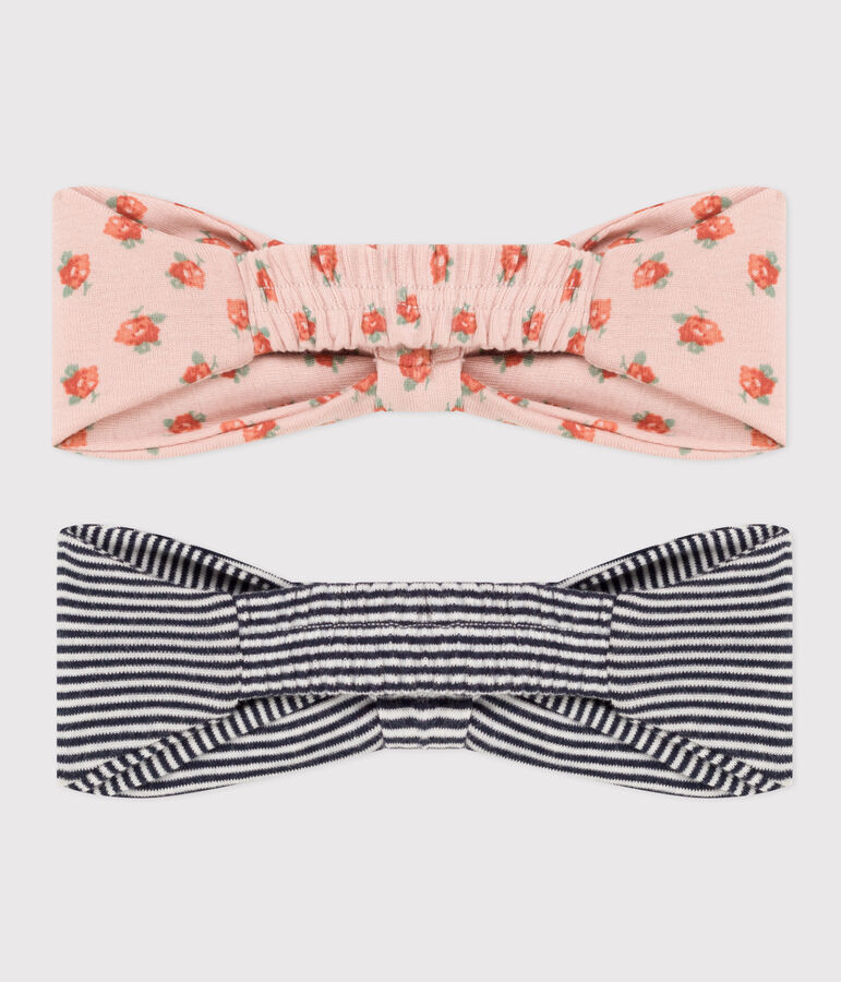 Babies' Cotton Headbands - 2-Pack multicolor