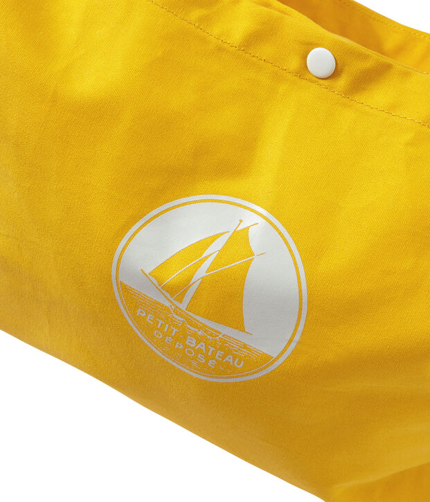 Girl's canvas tote bag yellow