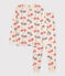 Boys' Bike Themed Cotton Pyjamas AVALANCHE white/MULTICO