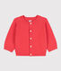 Babies' Cotton Knit Cardigan