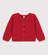 Girls' Cotton Cardigan