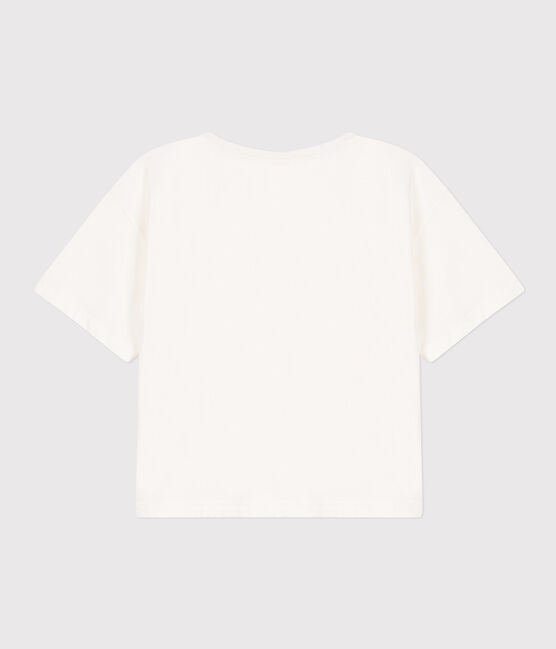 Women's Boxy Cotton T-Shirt MARSHMALLOW white
