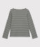 Women's Breton Top ORAGE grey/MARSHMALLOW white