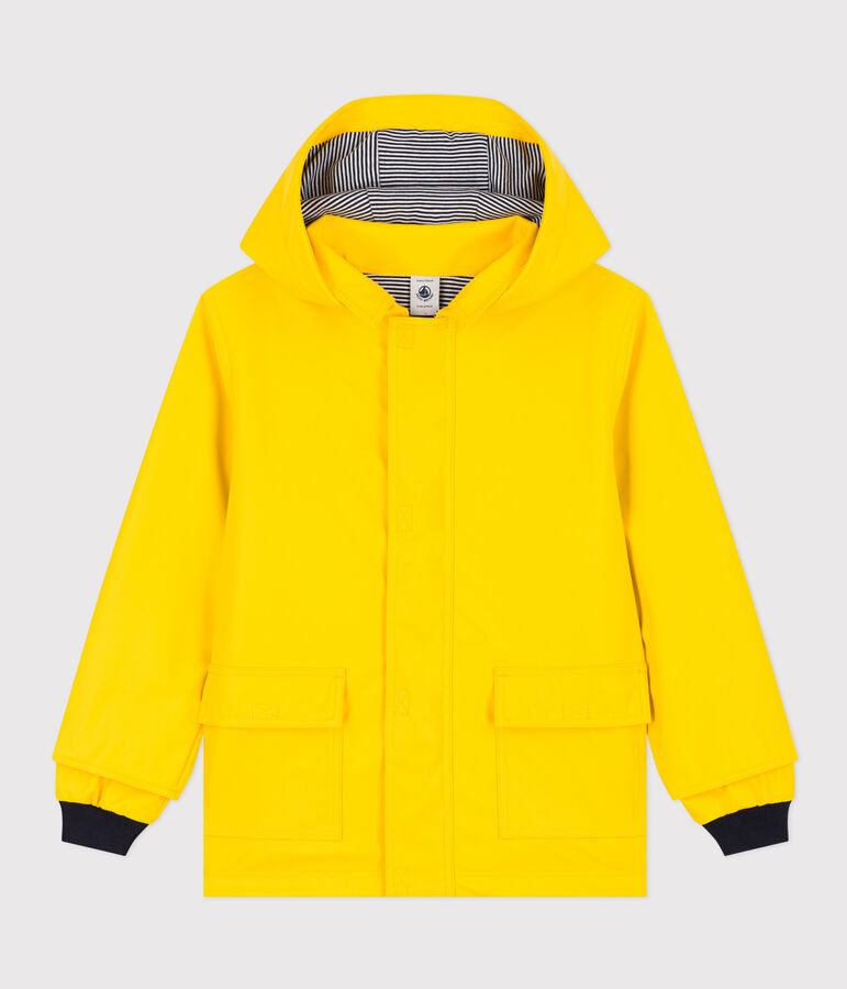 Children's unisex iconic raincoat yellow