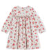 Baby Girls' Long-Sleeved Print Dress