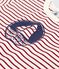 Children's short-sleeved printed T-shirt MILK red/AMARANTE