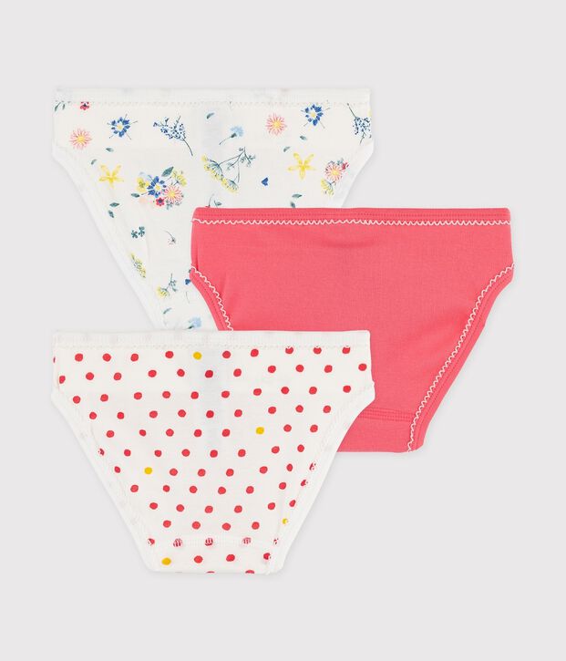 Girls' Floral Print Knickers - 3-Pack multicolor