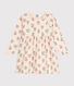 Girls' long-sleeved fleece dress